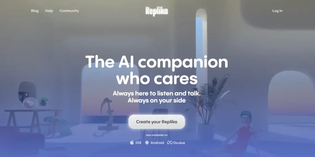 Replika: Emotional continuity & journaling