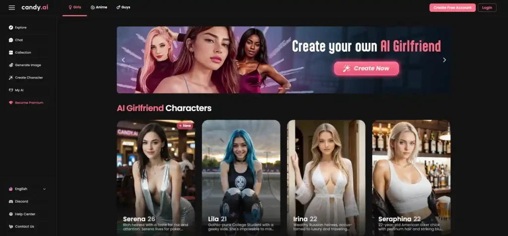 Candy AI - Best for realism & customization
