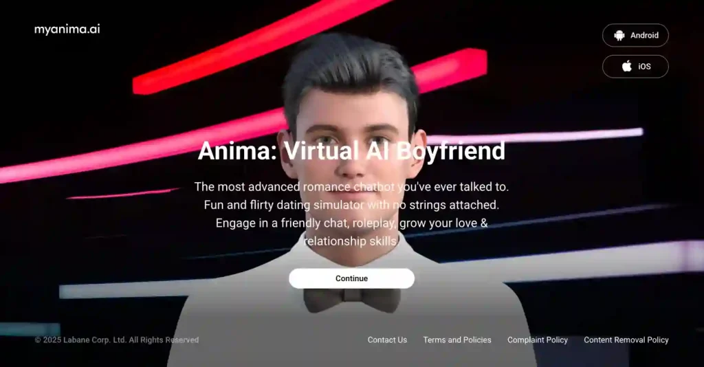 MyAnima AI – The Roleplay Playground