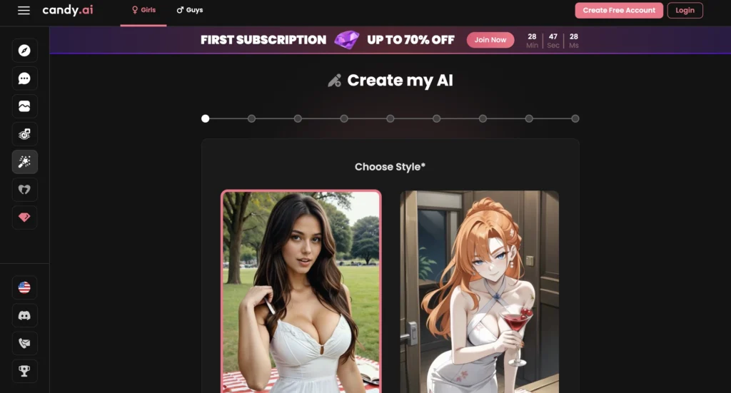 Candy AI website