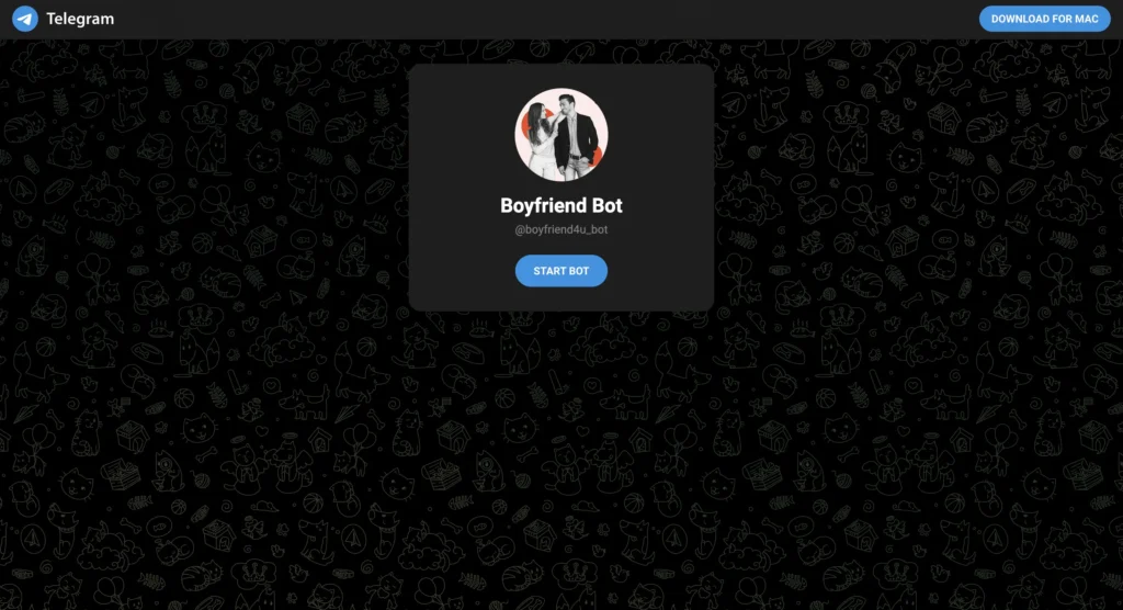 Boyfriend4U Bot on Telegram