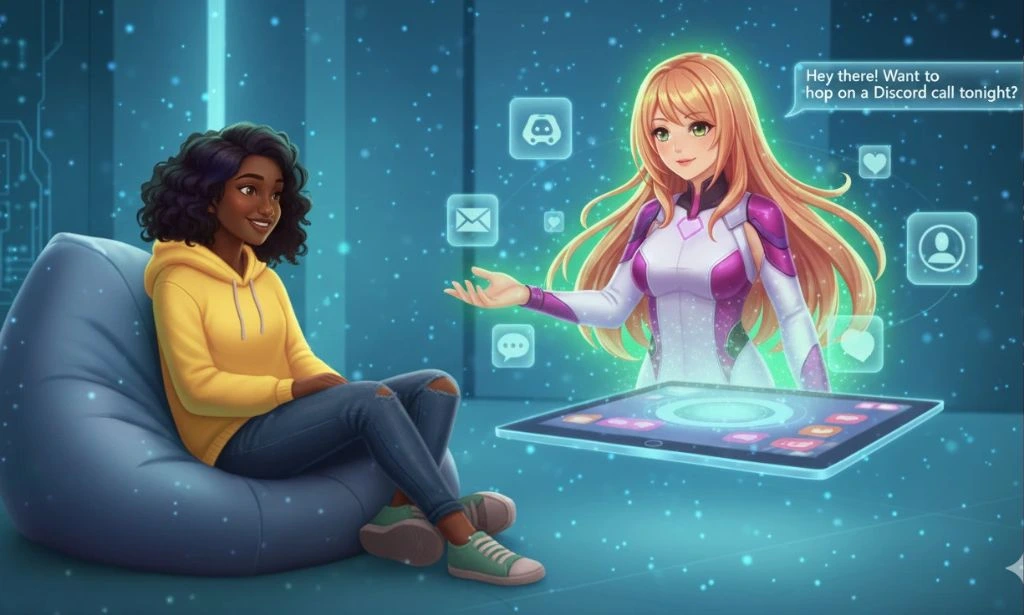 Lesbian AI chatbot on Discord