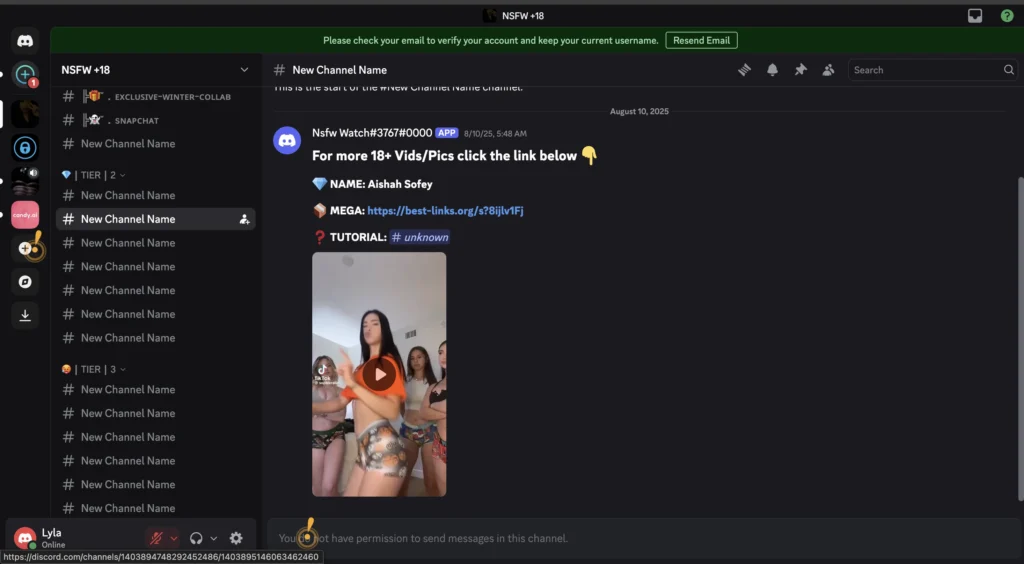 Teen 18+ Discord server image