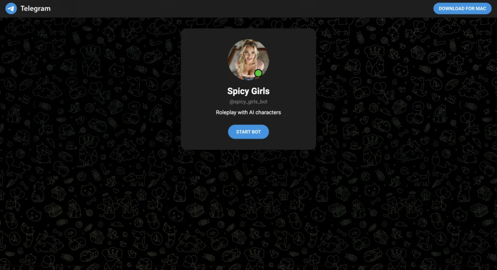 Spicy Girls Telegram bot