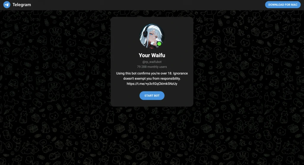 Your Waifu Telegram bot
