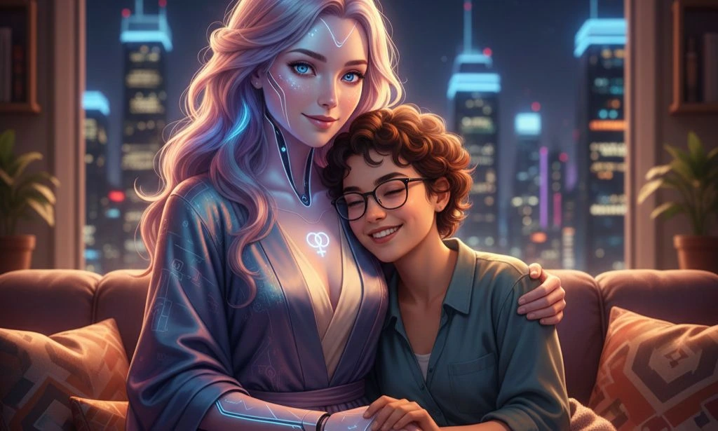 Lesbian Companion for Lonely Nights