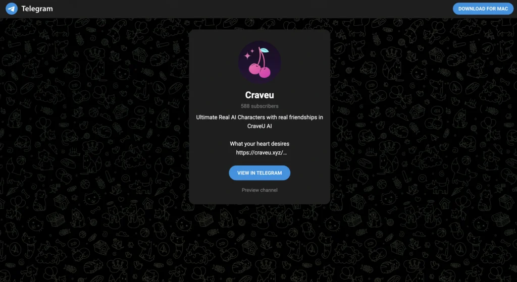 CraveU AI bot