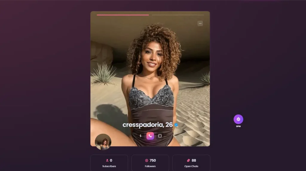 Swipey AI swipe-based AI wife app interface with instant match feature and playful personality options – modern best AI wife app for quick chemistry.