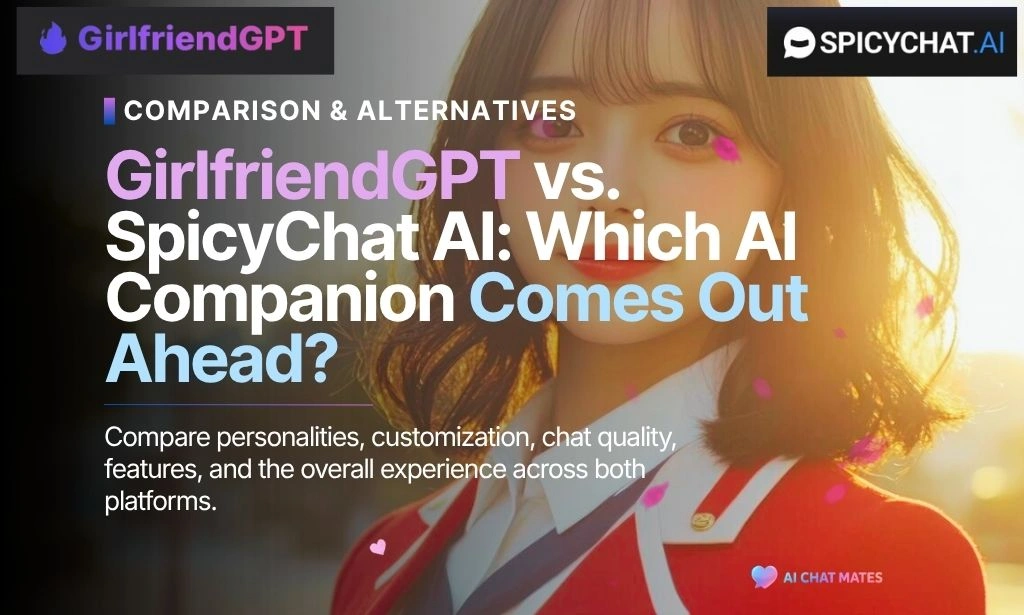 GirlfriendGPT vs SpicyChat AI